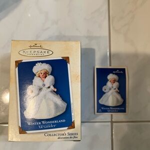 Hallmark Keepsake Ornament Madame Alexander Winter Wonderland. 2002.